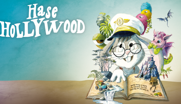 Buchcover: Hase Hollywood und das Geheimnis des Drachenlandes