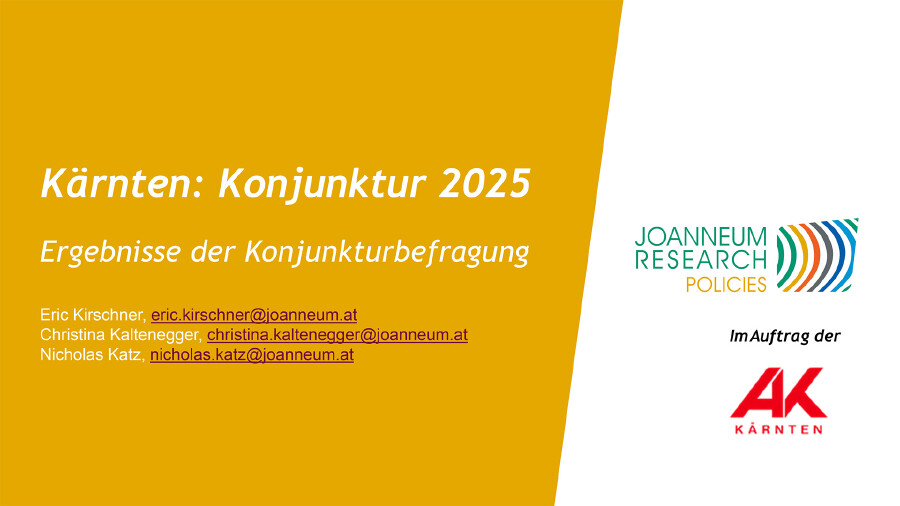 Konjunktur in Kärnten 2025