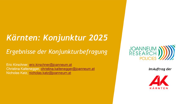 Konjunktur in Kärnten 2025