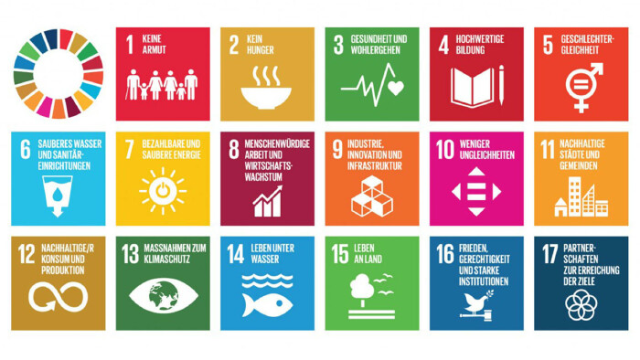 Die 17 Ziele der Vereinten Nationen © UN