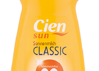 Cien Sonnenmilch Classic von Lidl © Stiftung Warentest