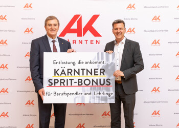 v.l.: AK-Pr&auml;sident G&uuml;nther Goach, Landeshauptmann Ing. Daniel Fellner